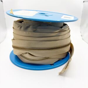 Dritz 9/16” Brass Zipper Chain Style 8925 Yardage